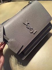 YSL Sunset Monogram Medium Grained Leather - 22cm x 16cm x 8cm - 1