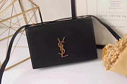 ysl monogram small dylan shoulder bag black CohotBag - 6