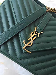 ysl gold monogram college green CohotBag 5111 - 4