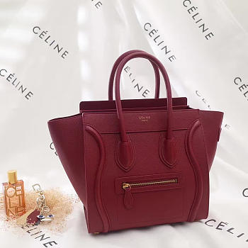 CohotBag celine leather micro luggage z1045