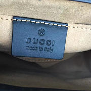 Gucci GG Leather Padlock Studded -  20cm x 12.5cm x 8cm - 2