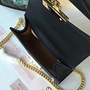 Gucci GG Leather Padlock Studded -  20cm x 12.5cm x 8cm - 3