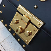 Gucci GG Leather Padlock Studded -  20cm x 12.5cm x 8cm - 5