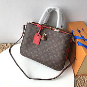 Louis Vuitton saintonge millefeuille camera shoulder bag red m44254 - 1