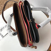 Louis Vuitton saintonge millefeuille camera shoulder bag red m44254 - 3