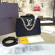 Louis Vuitton | Capucines BB Black - 27cm x 21cm x 10 cm - 1