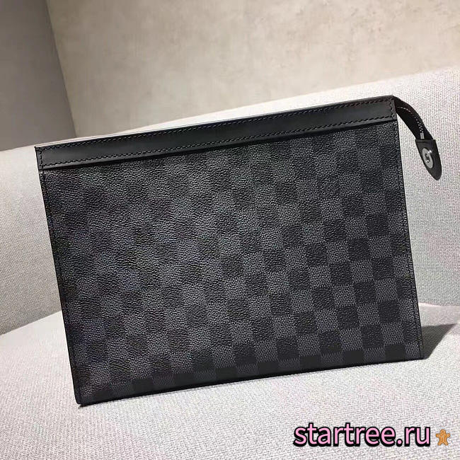  louis vuitton pochette CohotBag  voyage mm damier graphite canvas - 1