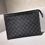  louis vuitton pochette CohotBag  voyage mm damier graphite canvas - 1