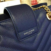 ysl classic shopper blue CohotBag 4821 - 2