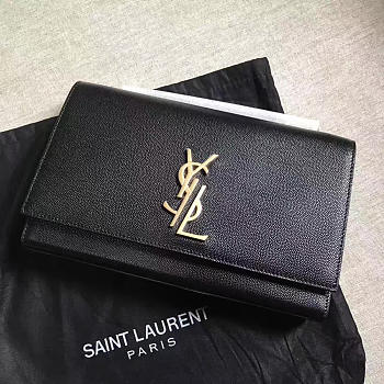 ysl monogram kate grain de poudre embossed leather CohotBag 4969