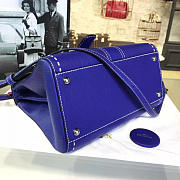 DELVAUX | mm brillant satchel blue 1485 - 2