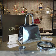 DELVAUX | mini brillant satchel silver 1516 - 4