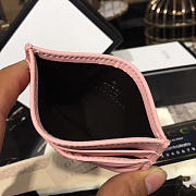 gucci marmont card case nextdusty pink matelassé leather - 3