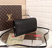 Louis Vuitton Supreme Handbag Shoulder Bag Black - 23x17x5cm - 6