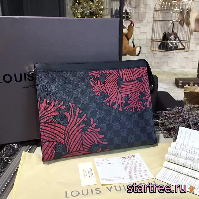 CohotBag louis vuitton voyage pouch mm red - 1