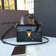 Louis Vuitton one handle flap bag pm noir 3293 - 1