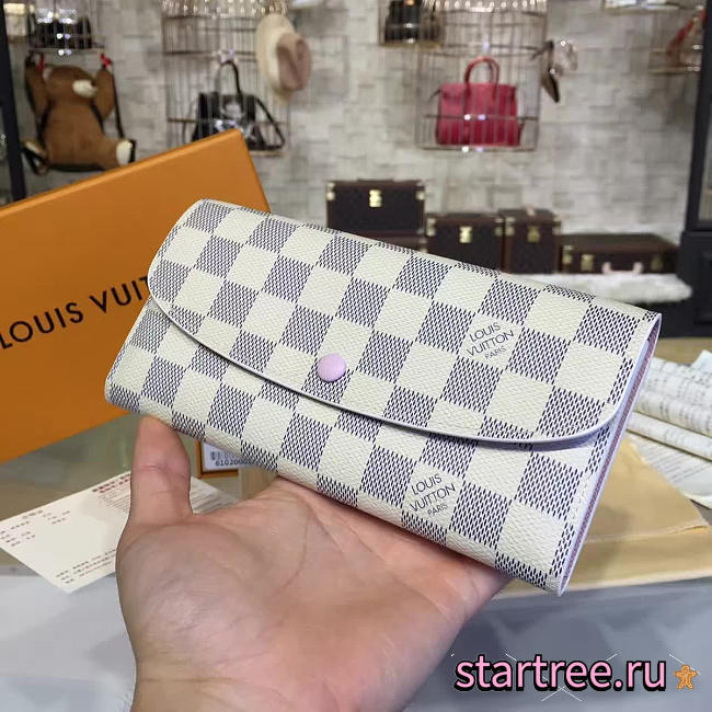 Louis Vuitton Emilie Wallet- N41625- 19x10cm - 1