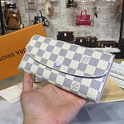 Louis Vuitton Emilie Wallet- N41625- 19x10cm - 1