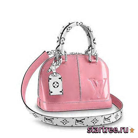 Louis Vuitton Alma BB Shining Pink Bag- M54704 - 25x12x20cm - 1