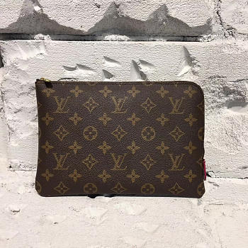 Louis Vuitton clutch bag monogram canvas 3718