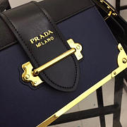 CohotBag prada cahier leather shoulder bag 1bd045 blue - 3