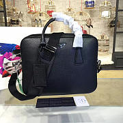 Prada leather briefcase 4202 - 1