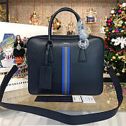 Prada leather briefcase 4210 - 1