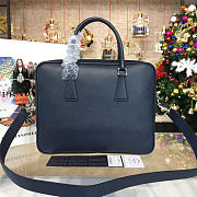 Prada leather briefcase 4210 - 4