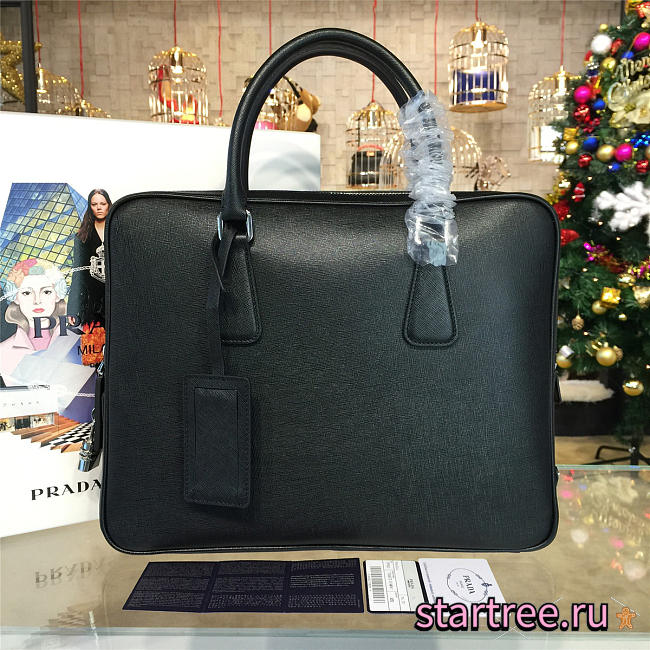 Prada leather briefcase 4222 - 1