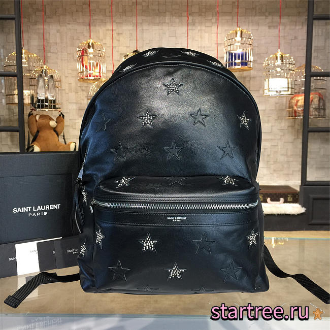 ysl monogram backpack leather star CohotBag 4797 - 1