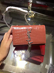 ysl monogram kate bag with leather tassel CohotBag 5034 - 6