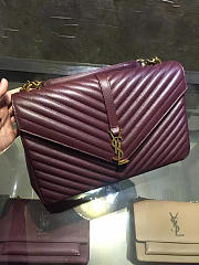 YSL | Monogram College Wine Red 5094 - 2