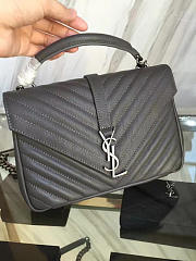 ysl monogram college gray CohotBag 5109 - 4