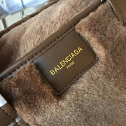 Balenciaga shearling shopper - 2