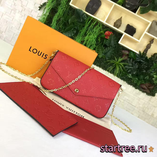  louis vuitton pochette CohotBag felicie cerise 3260 - 1