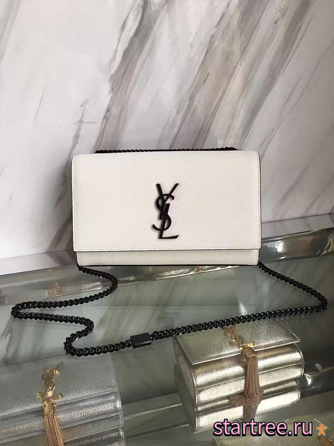 ysl monogram kate in grain de poudre embossed leather CohotBag 5012 - 1