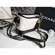 chanel's gabrielle small hobo bag white CohotBag a91810 vs08467 - 3