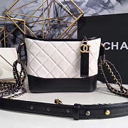 chanel's gabrielle small hobo bag white CohotBag a91810 vs08467 - 6