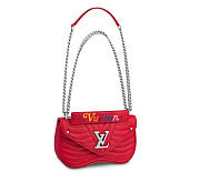 louis vuitton new wave CohotBag  chain bag mm  red m51943 - 1