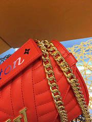louis vuitton new wave CohotBag  chain bag mm  red m51943 - 4