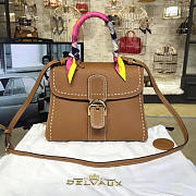 DELVAUX | mm brillant satchel brown 1491 - 6