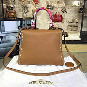 DELVAUX | mm brillant satchel brown 1491 - 4