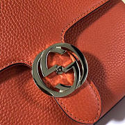 gucci gg flap shoulder bag on chain orange CohotBag 5103032 - 3