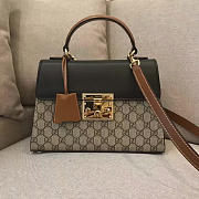 Gucci GG Leather Padlock - 28cm X 19cm X 11cm - 1