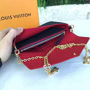 Louis Vuitton | Pochette Felicie Marine Rouge -  21cm x 3cm x 11cm - 6