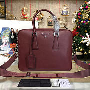 Prada leather briefcase 4226 - 1