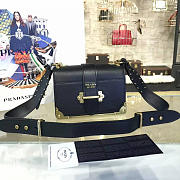CohotBag prada cahier leather shoulder bag black 4270 - 1