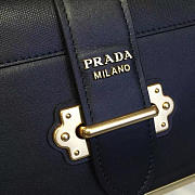 CohotBag prada cahier leather shoulder bag black 4270 - 3