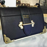 CohotBag prada cahier leather shoulder bag black 4270 - 2