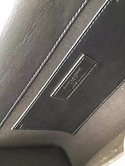 YSL Medium Kate Bag With Leather Tassel silver-  24cm x 14cm x 4.5cm - 2